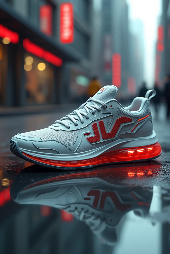 Future sneaker style with jd and zup initials