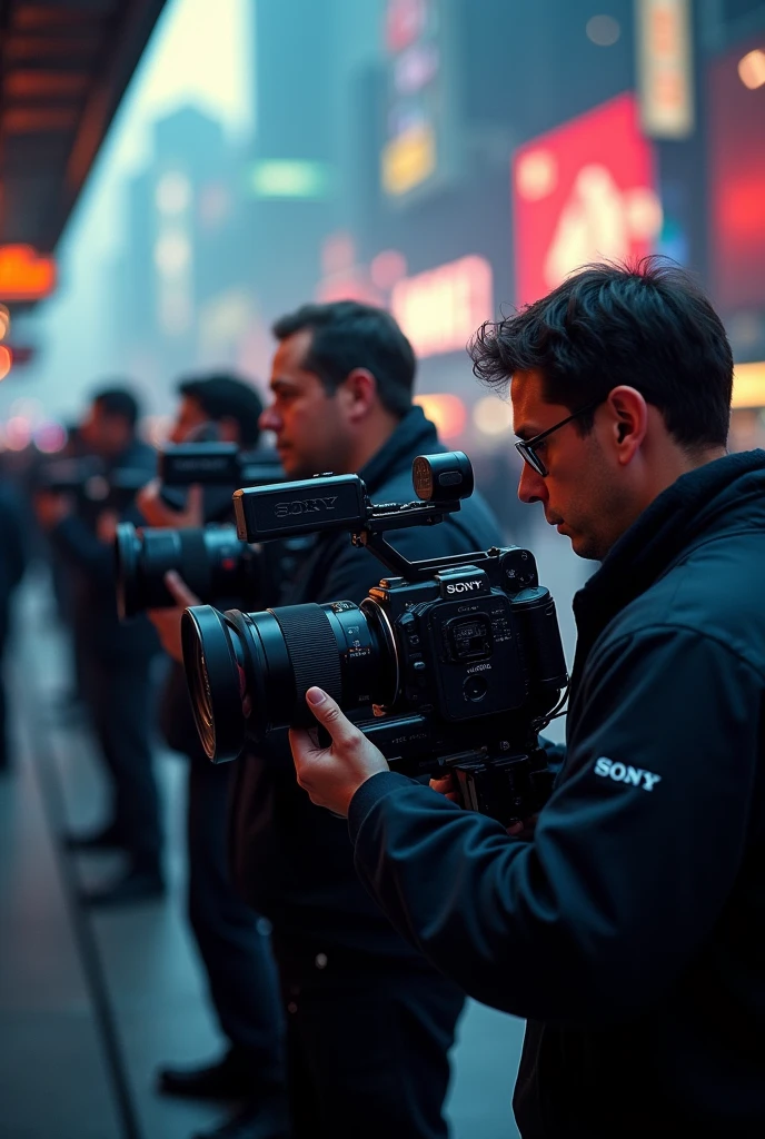 Sony Camera men 


