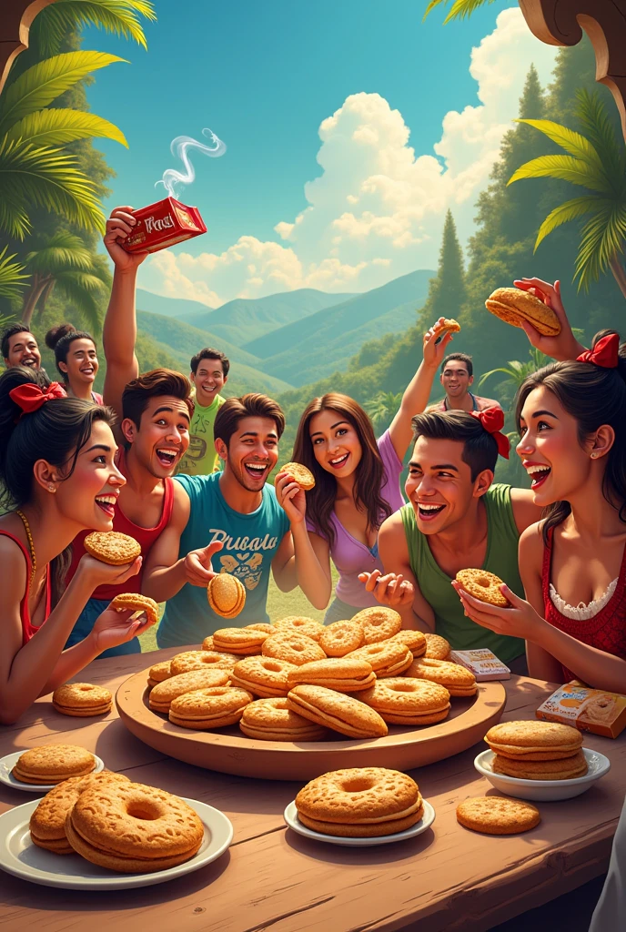 Promoting Puig Venezuela cookies 