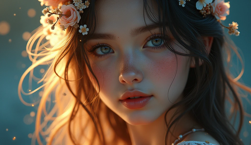 the beginning)
The magic in the eyes, the smile on the lips, bright as the moon, that beautiful girl is the clouds, the cheeks are roses, the world is at the feet, like a dream.(The first stanza)
When she walks, like the breeze, the queen of dreams, the queen of the heart, like the waves, the beautiful girl with a wavy gait, is amazing.(Course)
That beautiful girl, the resolution of the heart of moonlit nights, that spring hidden in the eyes, thousands of secrets, the beautiful girl, is special(Second stanza)
The shadows of the eyelids are deep, the nights are its glow, like books, innocence on the face, magic in the heart, beautiful girl, that is perfection.(Course)
That beautiful girl, the resolution of the heart of moonlit nights, that spring hidden in the eyes, thousands of secrets, the beautiful girl, is special(The end)
When they come to the party, let them shine, even the moon should blush, let them smile and let their hearts say, this is the dream of the beautiful girl, she is amazing.