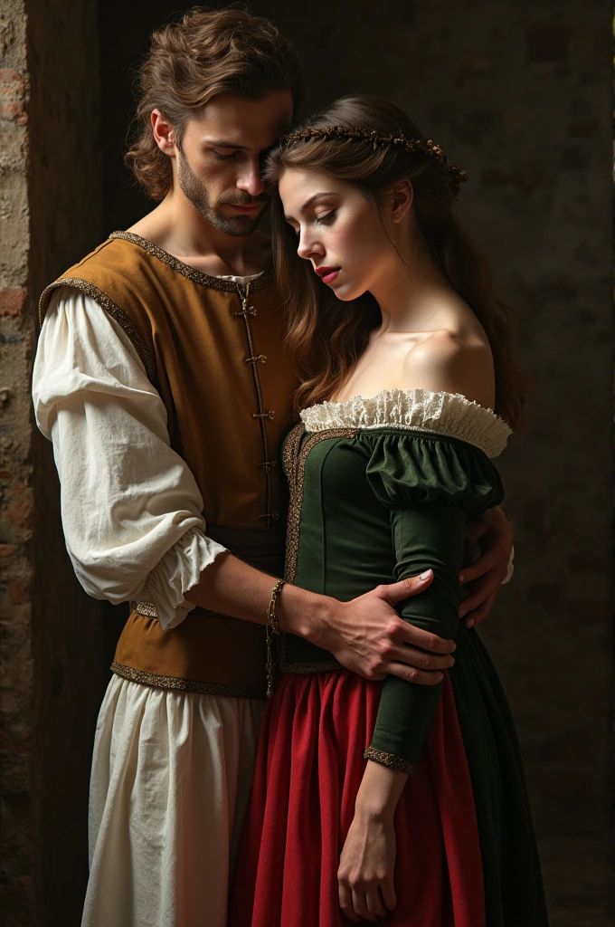 Fassa a medieval girl being sexually punished 