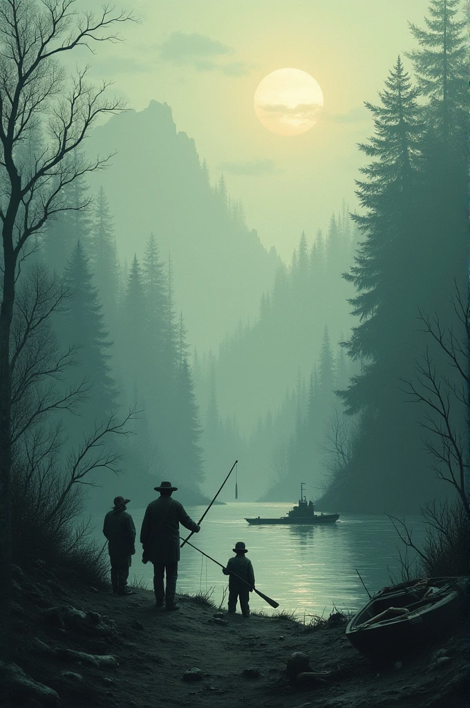 An image about uncontrolled hunting and fishing