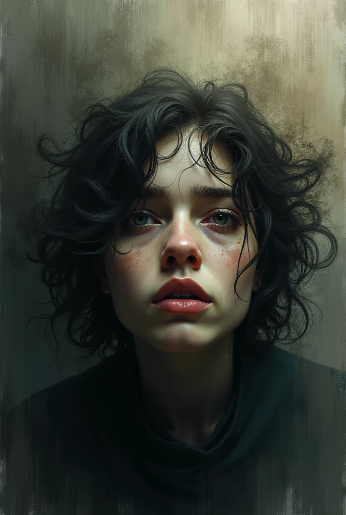 I want a drawing with my emotions.... I am so stressed, and fully down deep meaningful