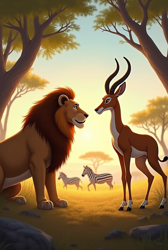 Two animals that can't talk