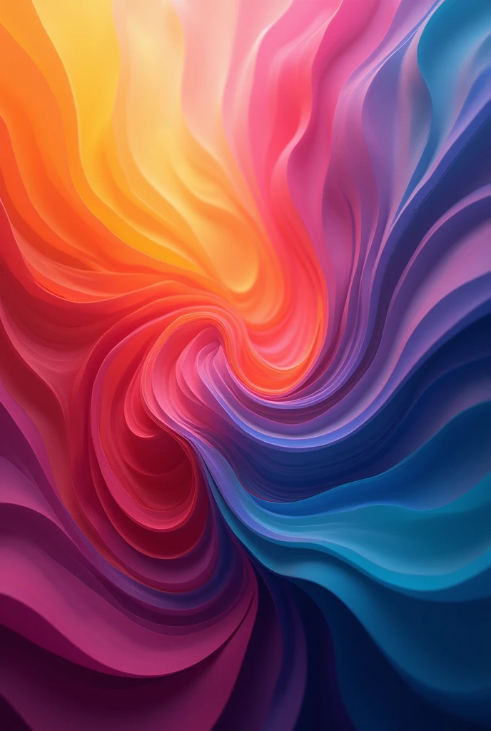 An image with vibrant and colorful colors