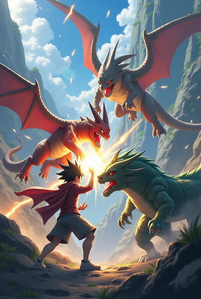Pokémon battle