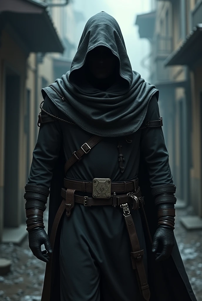 CREATE A HOODED MERCENARY