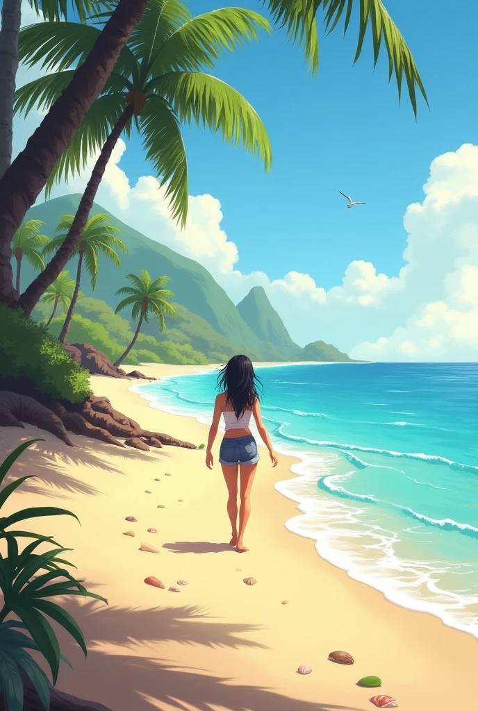 Beach walking