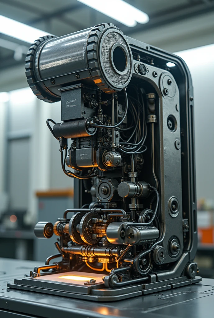 Now make 6 images where you explain its parts and how it works.