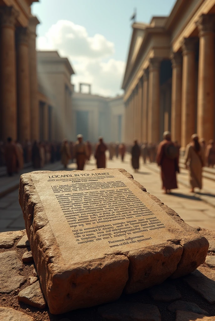 1. **Law of the Twelve Tables:** First written coding, establishing rights and duties.