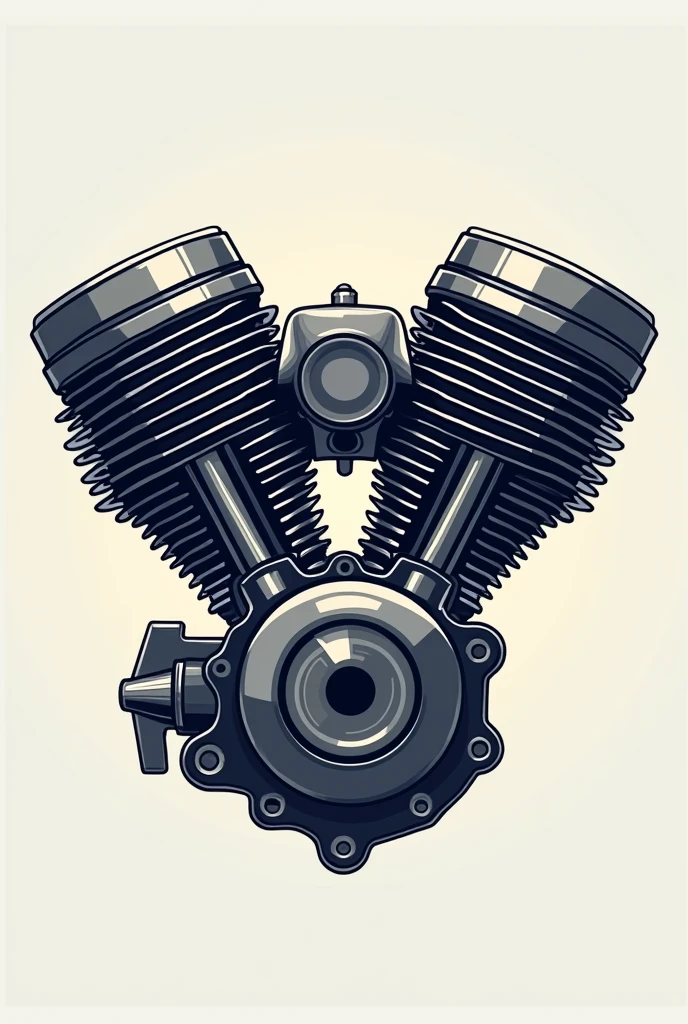 Motorcycle engines logo 




