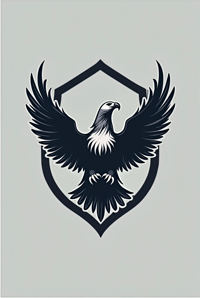 Create for me a company symbol with a house and an eagle written construction company manawa, do a little better yet