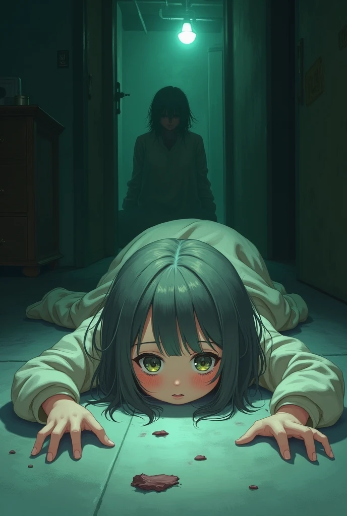 Anime girl chloroformed