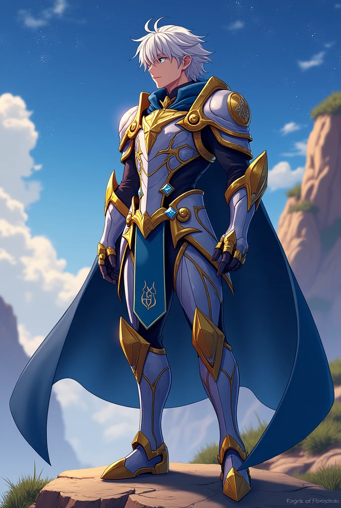 Creates armor of lesser Leo from knights of the zodiac