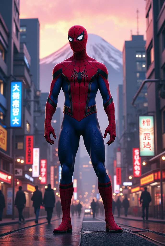 spiderman in japan