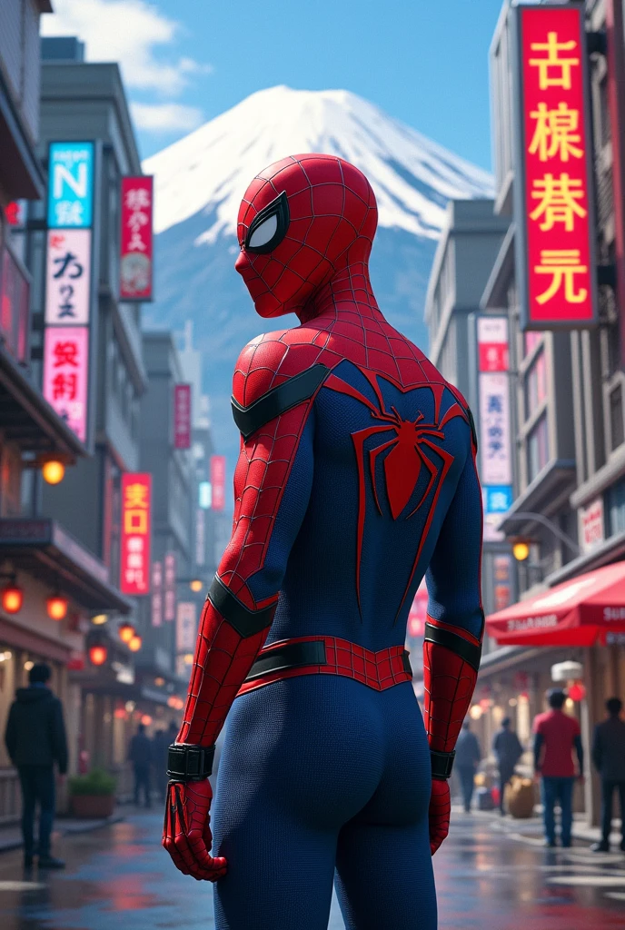 spiderman in japan