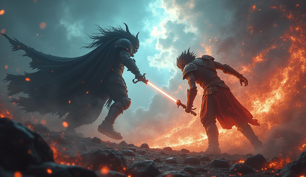 War of good versus evil