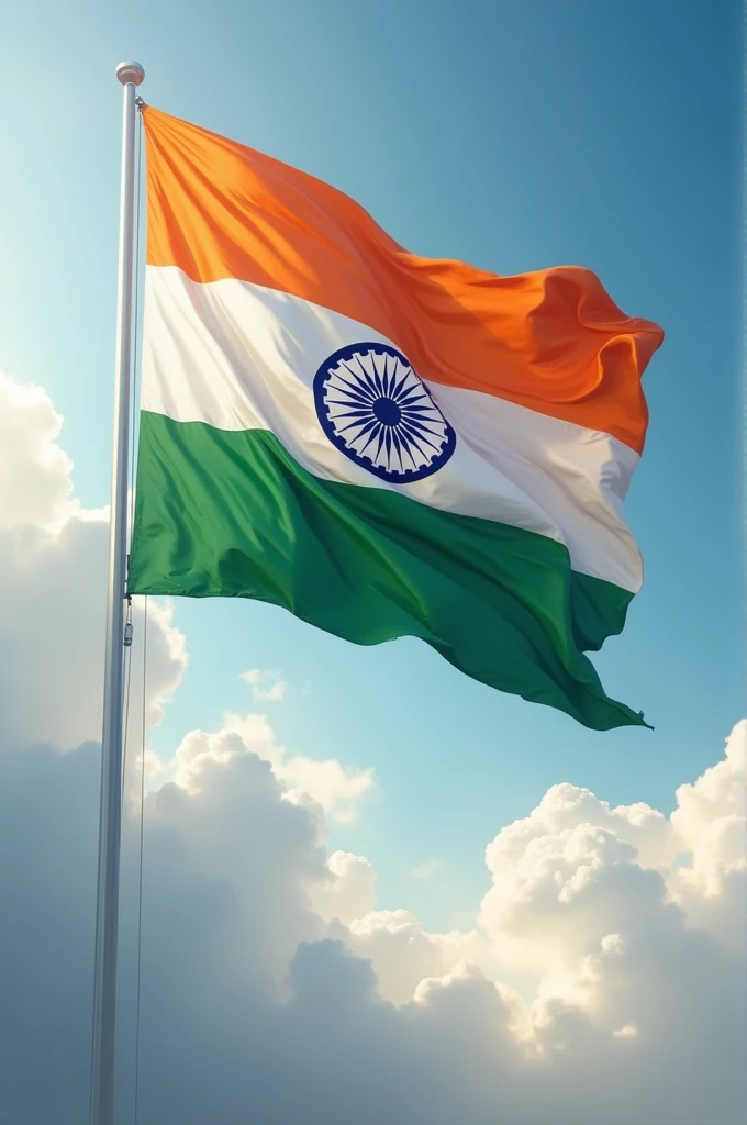 Indian flag in motion for 88 seconds
