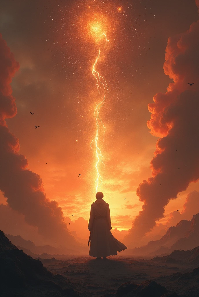 Create an image of the day of the end of the world