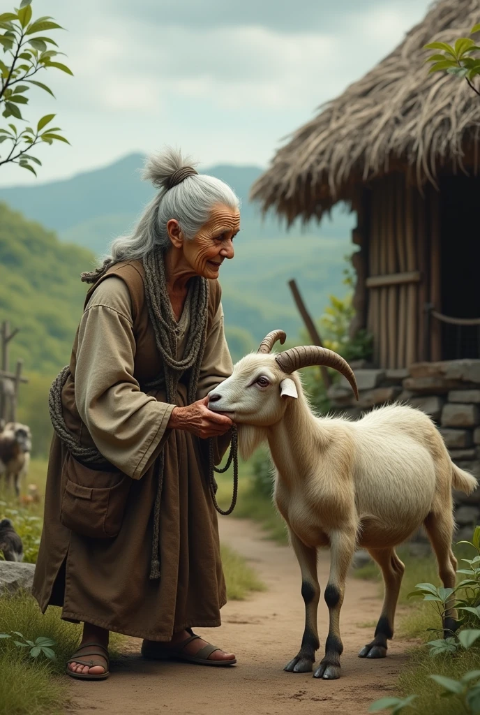 Ek budhiya ek bakri