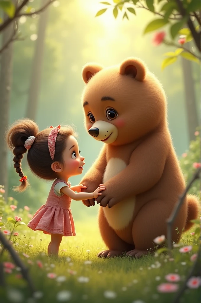 Gril Anderbear and good