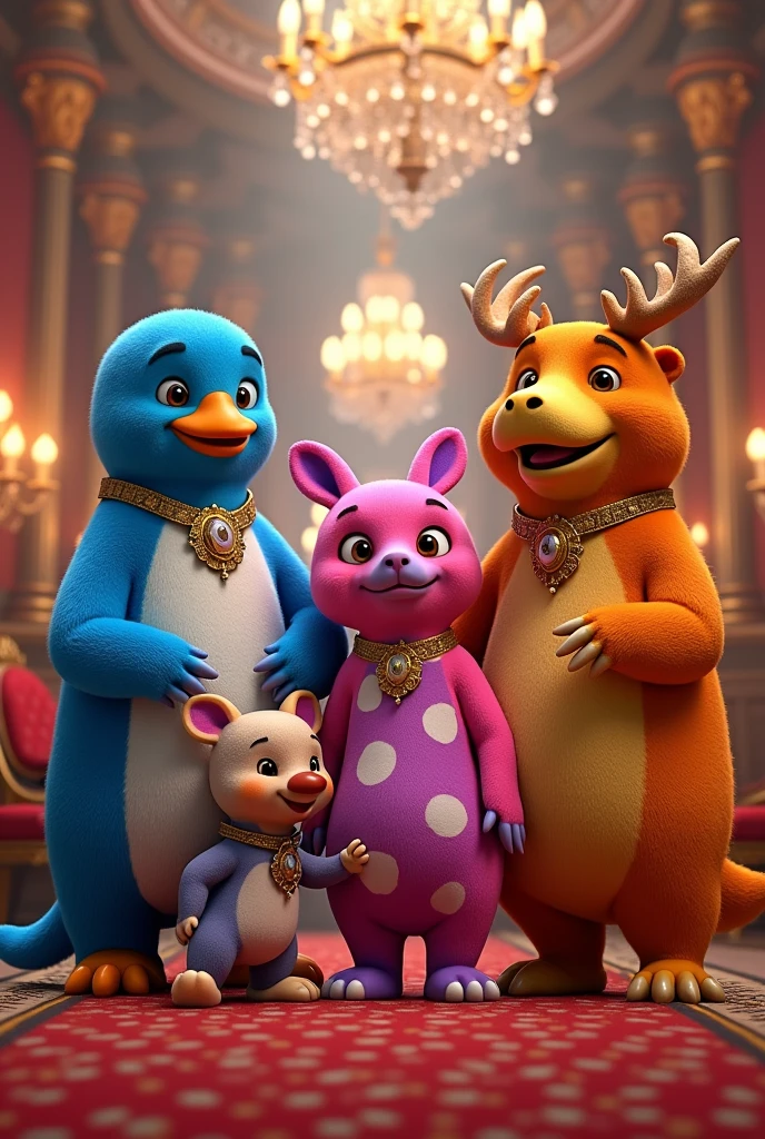 pablo uniqua ostin tyron tasha de los backyardigans con dinero
