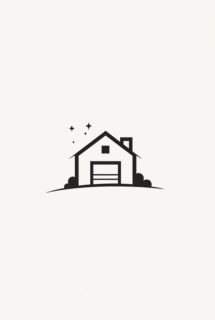 modern and minimalist logo, with clean slim lines and simple shapes. The combination of furniture design with the shape of a house suggests a connection between home and furniture.