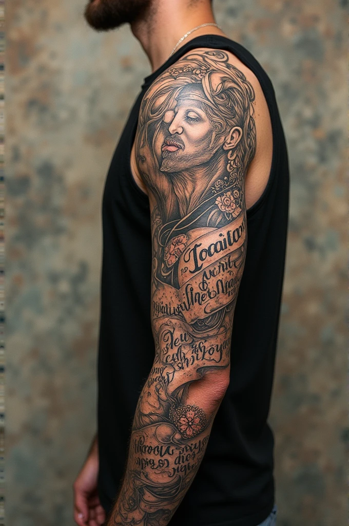 Tattoo sleeve Isaiah 1:15-16