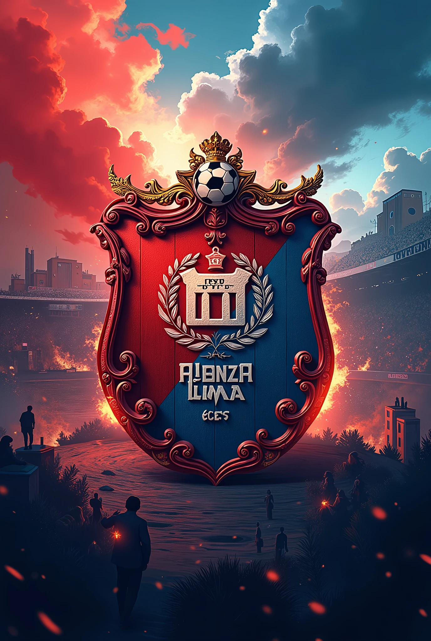 I need an image of Alianza Lima for my PC background