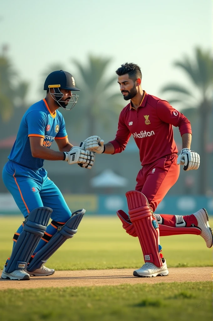 Ronaldo with Kohli