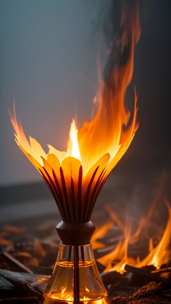 Create beautiful flame images