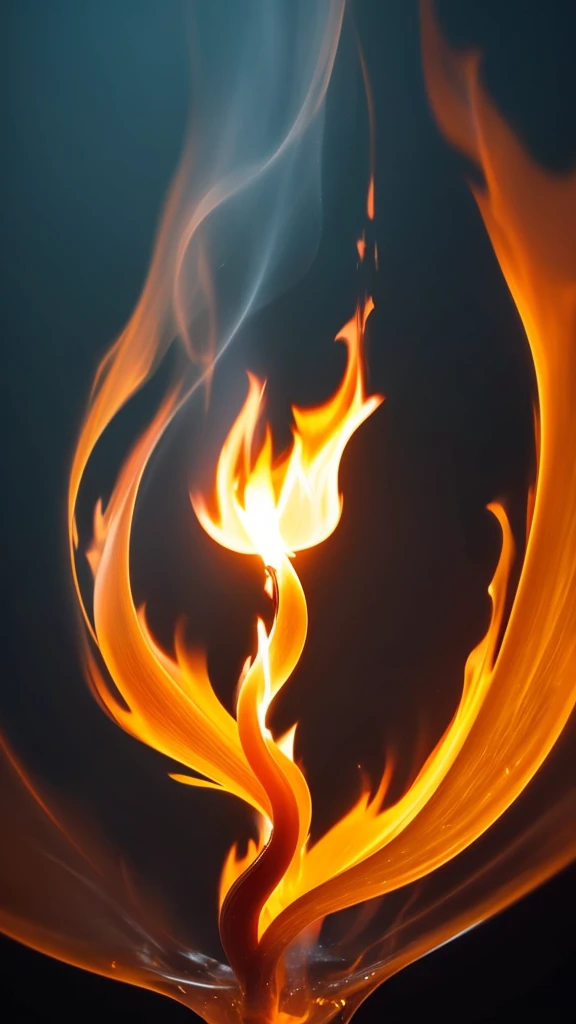 Create beautiful flame images