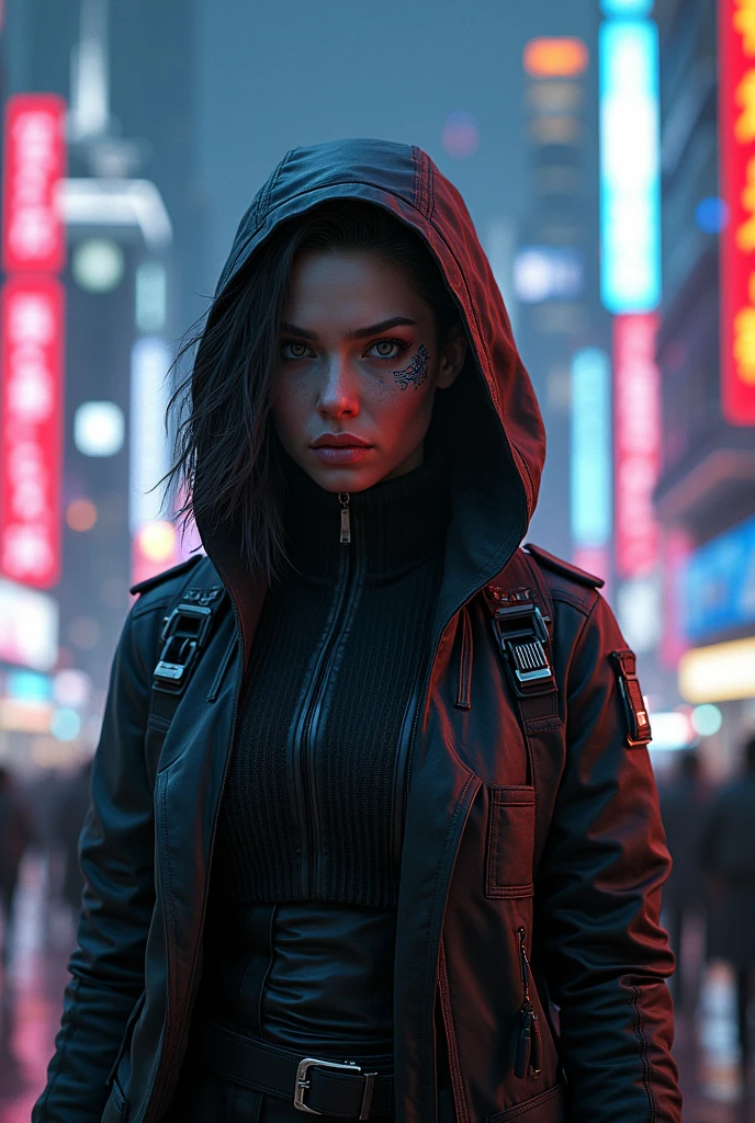 dark techno,cyberpunk,Karin Soga