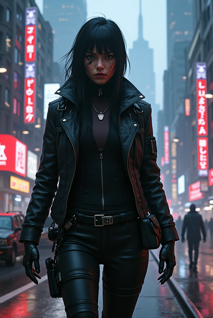 dark techno,cyberpunk,Karin Soga
