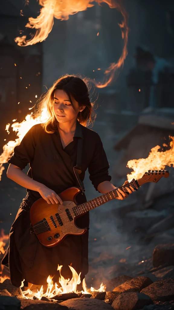 Create beautiful fire images
