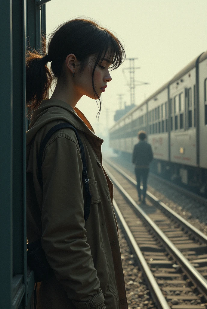 . At the end of the journey, the train returned to the station, but Alice was not the same. He had found inspiration and courage to pursue what he really wanted in his life..
