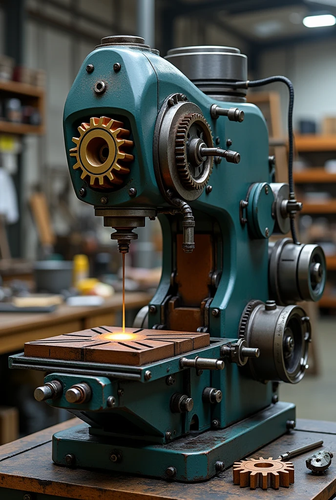 Create a milling machine by making a gear 