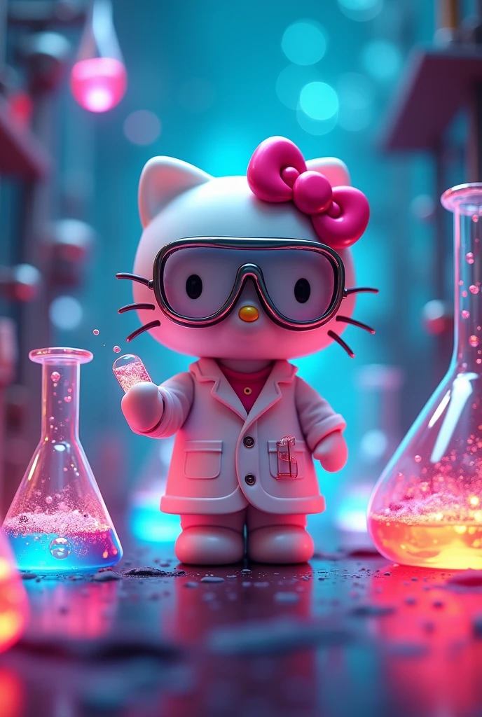 A chemistry hello kitty
