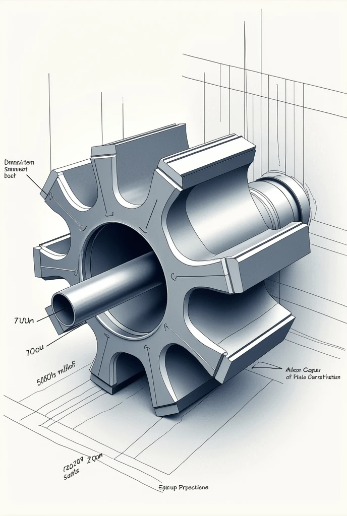 Create a lathe machine by making a shaft