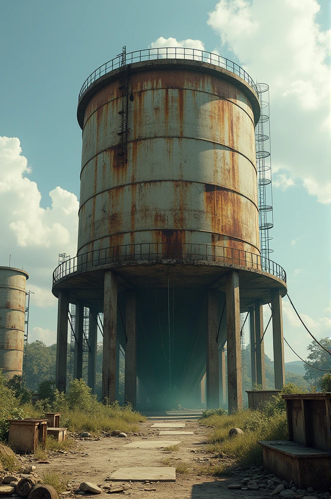 Dirty water tank 