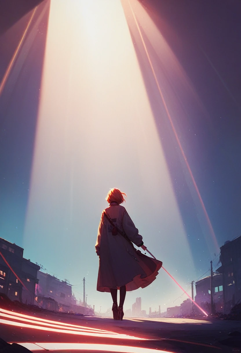 foreground,simple background,Background with neon rays of various colors,hyperdetailed,well defined details,hyper realistic
