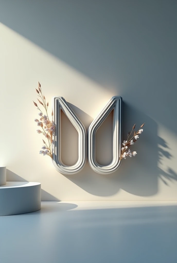 Logo that brings together the letters M and S