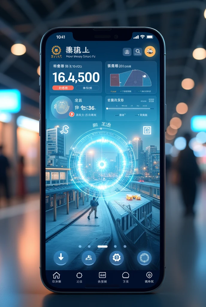 Enhancing Navigation for Railway Station Facilities and Locations track the train app image