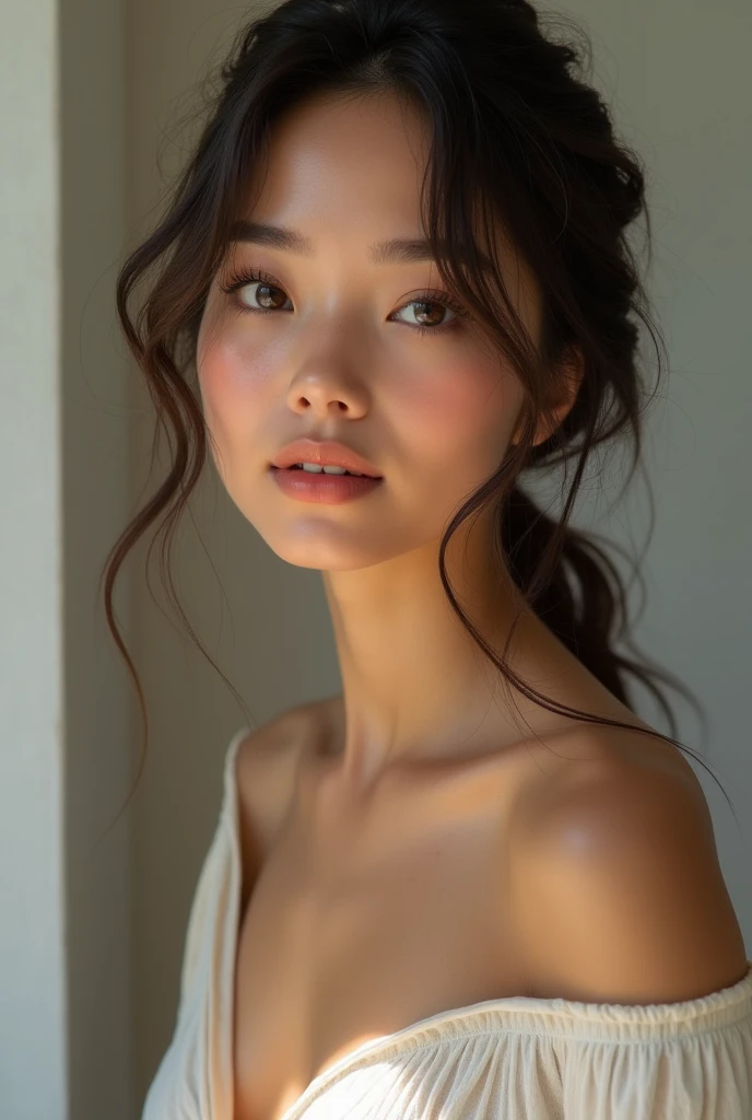 Very pretty young, American girl, , perfect face, perfect body, Brown eyes