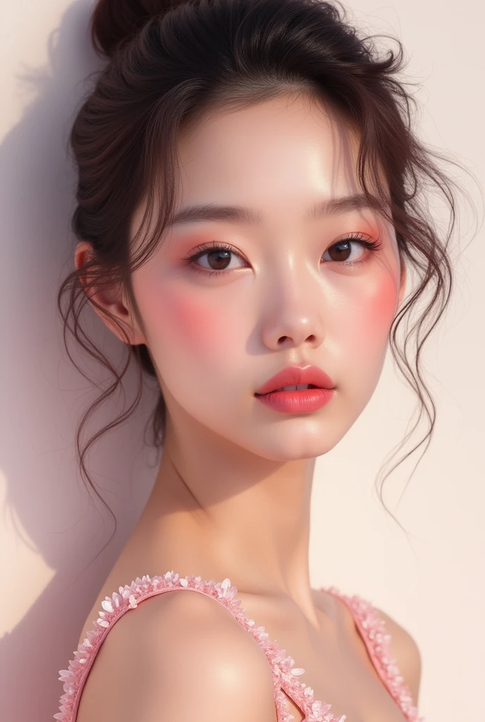 ((Highest quality)), ((masterpiece)), (detailed), One person, Cosmetics advertising,Japanese
