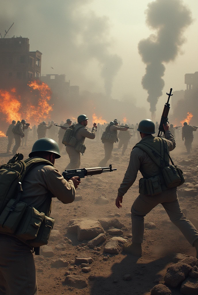 Make world war fight image