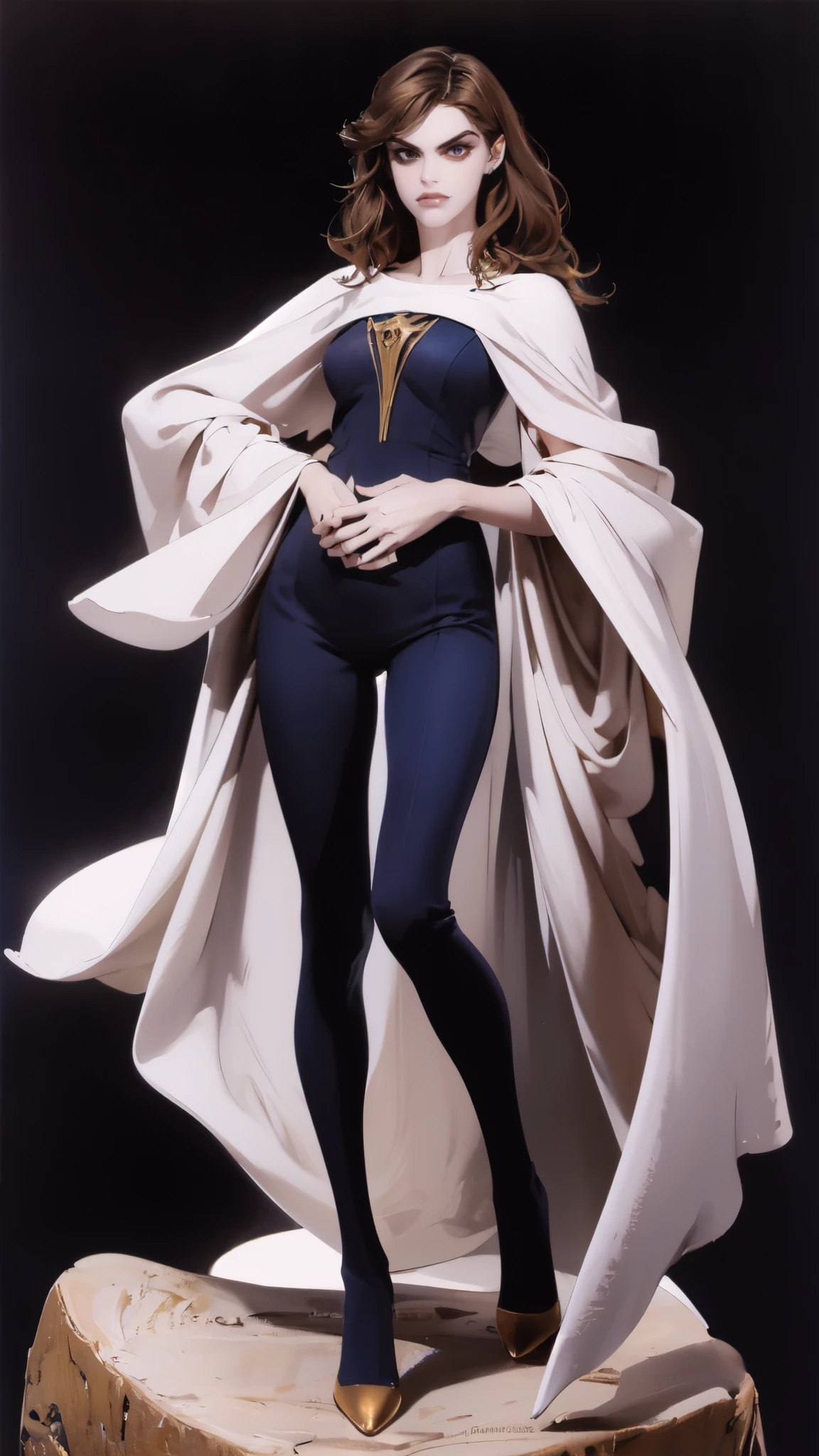 (masterpiece:1.2, best quality:1.2, extremely delicate:1.2), ((Alexandra Daddario:1.2)), a young women with long slightly curly brown hair, a well-defined face, intense eyes, a thoughtful expression, brown skin, tall and athletic build, a futuristic fantasy-style blue and black short-sleeved tight-fitting wetsuit, matching trousers, wrist guards, she sits leisurely on a seaside rock, this character embodies a finely crafted futuristic fantasy-style swimmer, exquisite and mature photography, photorealistic, goddess, feminine, porcelain skin, dramatic, high definition, highres, ultra-detailed, ultra-fine painting, professional, perfect body proportions, golden ratio, anatomically correct, symmetrical face, extremely detailed eyes and face, high quality eyes, creativity, RAW photo, UHD, 32k, Natural light, cinematic lighting, (masterpiece-anatomy-perfect:1.2)
