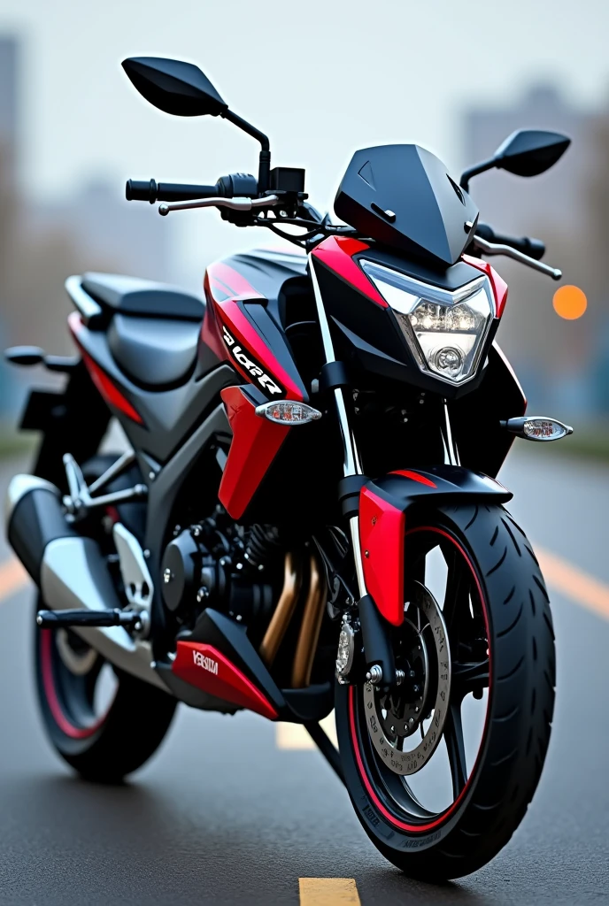 Bajaj palsar ns 200 ai black and red
