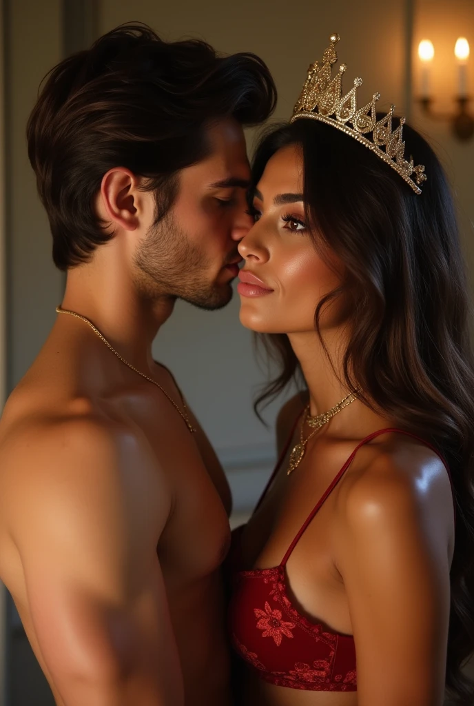 A boy
sex with beautiful queen