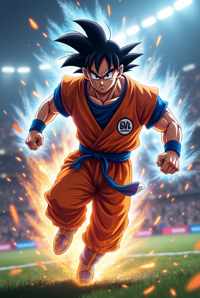 Mix of Messi and Goku